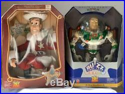 Toy Story Holiday Hero Series Woody Santa Claus Buzz Light Year Set Un-Opened