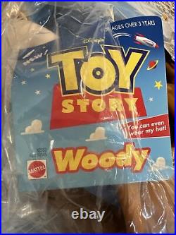 Toy Story Lifesize Woody Giant 2.5 Feet Plush RARE PIXAR Mattel NEW W TAG Mint