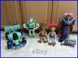 Toy Story Lot Thinkway Pull String Woody Jessie Buzz Zurg Doll Talking RC