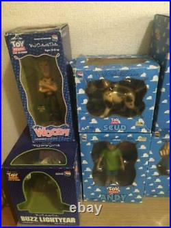 Toy Story Medicom Toy VCD Figure Set Woody Seud Sid Andy Janie doll Rocky