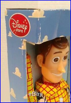 Toy Story Pixar Disney Store Exclusive Talking Woody Doll Model 1241-T BNIB Rare