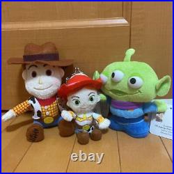 Toy Story Plush Toy Doll Clasp Woody Jessie Little Green Men Anime Lot 3