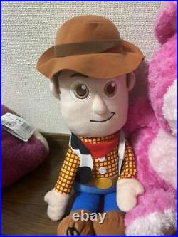 Toy Story Plush Toy Doll Disney Woody Jessie Buzz Lotso Forky Anime Lot 7