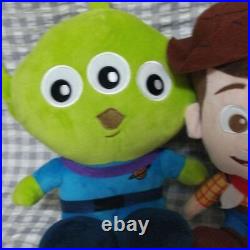 Toy Story Plush Toy Doll Woody Buzz Little Green Men Lotso Lot of 4 m0656