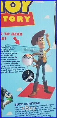 Toy Story Poseable Pull String Talking Woody #62810 Disney 1995 Factory Sealed