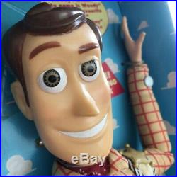 Toy Story Poseable Pull-String Talking Woody Thinkway 1995 original Disney