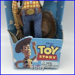 Toy Story Pull String Talking Woody 1995 Original Disney Pixar 62810 NOT WORKING