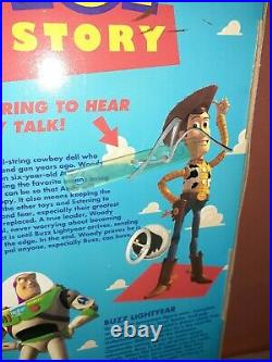 Toy Story Pull String Talking Woody Doll First Release 1995