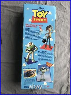 Toy Story Pull String Talking Woody Thinkway 1995 Original Disney Pixar