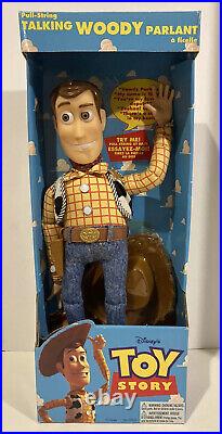 Toy Story Pull String Talking Woody Thinkway Toys 1995/1996 Still Talks! SEALED