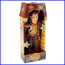 Toy Story Pull String Woody 16 Talking Figure Disney- says 19 phrases