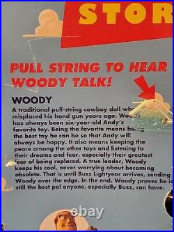 Toy Story- Rare 1st Poseable Talking Woody Doll 1995