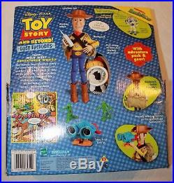 Toy Story Rare WILD WEST ADVENTURER Talking Pull String Woody