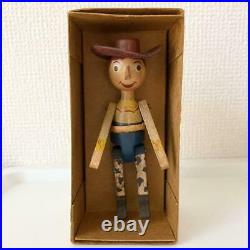 Toy Story Round Up Wooden Doll set Woody Bullseye Jessie Stinky Pete Figure F/S