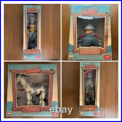 Toy Story Roundup Sepia Color Set of 4 Young Epoch Doll Disney Woody Prospector/