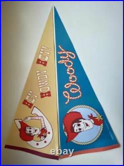 Toy Story Roundup Woody Pennant Flag Things At That Time Limited Edition
