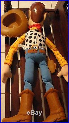 Toy Story SHERIFF WOODY Cowboy Giant 32 Figure Doll DISNEY PIXAR