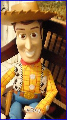 Toy Story SHERIFF WOODY Cowboy Giant 32 Figure Doll DISNEY PIXAR