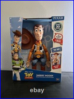 Toy Story Sheriff Woody Deluxe Pull-String Action Figure 16