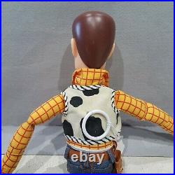 Toy Story Sheriff Woody Pull String Talking Doll theres a snake boot