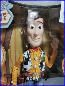 Toy Story Sheriff Woody Signature Collection Talking Figure Doll Authantic