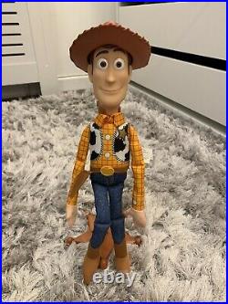 Toy Story Sheriff Woody Soft Doll With The Sought after Movie Accurate Face