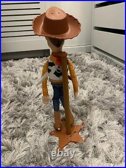 Toy Story Sheriff Woody Soft Doll With The Sought after Movie Accurate Face