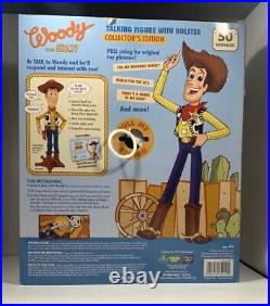 Toy Story Signature Collection Sheriff Woody Talking Figure NIB