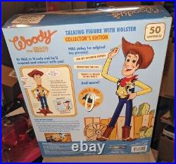 Toy Story Signature Collection Sheriff Woody Talking Figure NIB