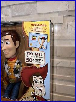 Toy Story Signature Collection Sheriff Woody With Holster Talking Figure
