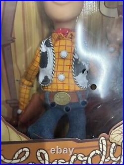 Toy Story Signature Collection Thinkway Talking Woody Doll Sealed Never Denim