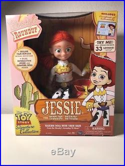 Toy Story Signature Collection Woody's Roundup Talking Doll Cowgirl Jessie NEW