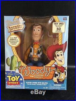 Toy Story Signature Collection Woody's Roundup Talking Doll Sheriff Woody NIB #3