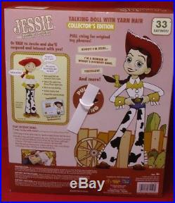 Toy Story Signature Collection Woodys Roundup Talking Doll Cowgirl Jessie NEW