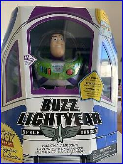 Toy Story Signature Series Buzz Lightyear Thinkway Toys Original Brand New