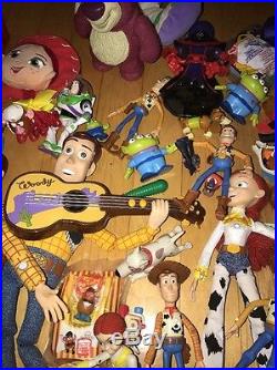 Toy Story Some Talking Jessy Potato Head, Lotso, Buzz, Bullseye, Woody, etc Lot