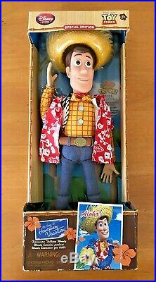 Toy Story Special Edition Hawaiian Vacation Woody & Jessie 16 Talking Dolls