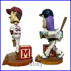 Toy Story Strikeout Woody and Slugger Buzz Lightyear Bobbleheads Japan Free Ship