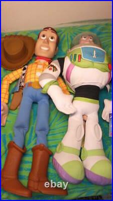 Toy Story Super Big Woody Buzz Dolls Giant And Disney Wounded