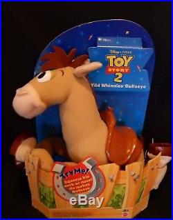Toy Story Talkin' Tude' Woody + Wild Whinnies Bullseye Talking Brand new in box