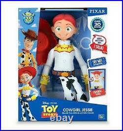 Toy Story Talking Doll Lot Jessie & Woody 25th Anniversary NEW