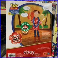 Toy Story Talking Figure Hawaiian Vacation Edition set Jessie Woody Buzz barbie