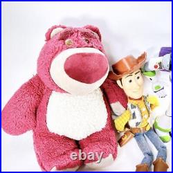 Toy Story Talking Figure Woody Buzz Lotso Hamm Plush Doll Toy Prize Lot 5