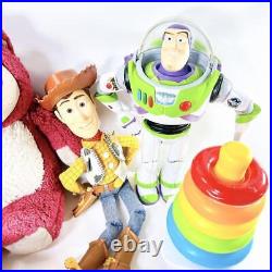 Toy Story Talking Figure Woody Buzz Lotso Hamm Plush Doll Toy Prize Lot 5