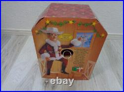 Toy Story Talking Holiday Hero Woody Christmas Santa Mattel 1999 Vintage U
