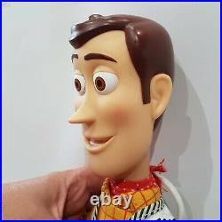Toy Story Talking Pull String Sheriff Woody & Hat Thinkway Toys christmas