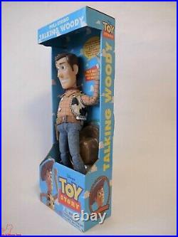 Toy Story Talking Pull String Woody Parlant Doll 1995 Walt Disney 1st Edition