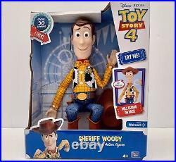 Toy Story Talking Sheriff Woody Doll -Figure 25th Anniversary New