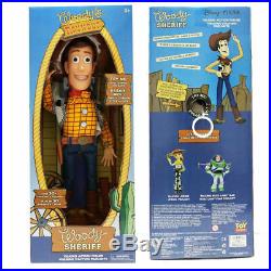 Toy Story Talking Sheriff Woody Pride Cowboy Stuffed Soft Plush Play Toy Doll