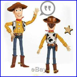 Toy Story Talking Sheriff Woody Pride Cowboy Stuffed Soft Plush Play Toy Doll